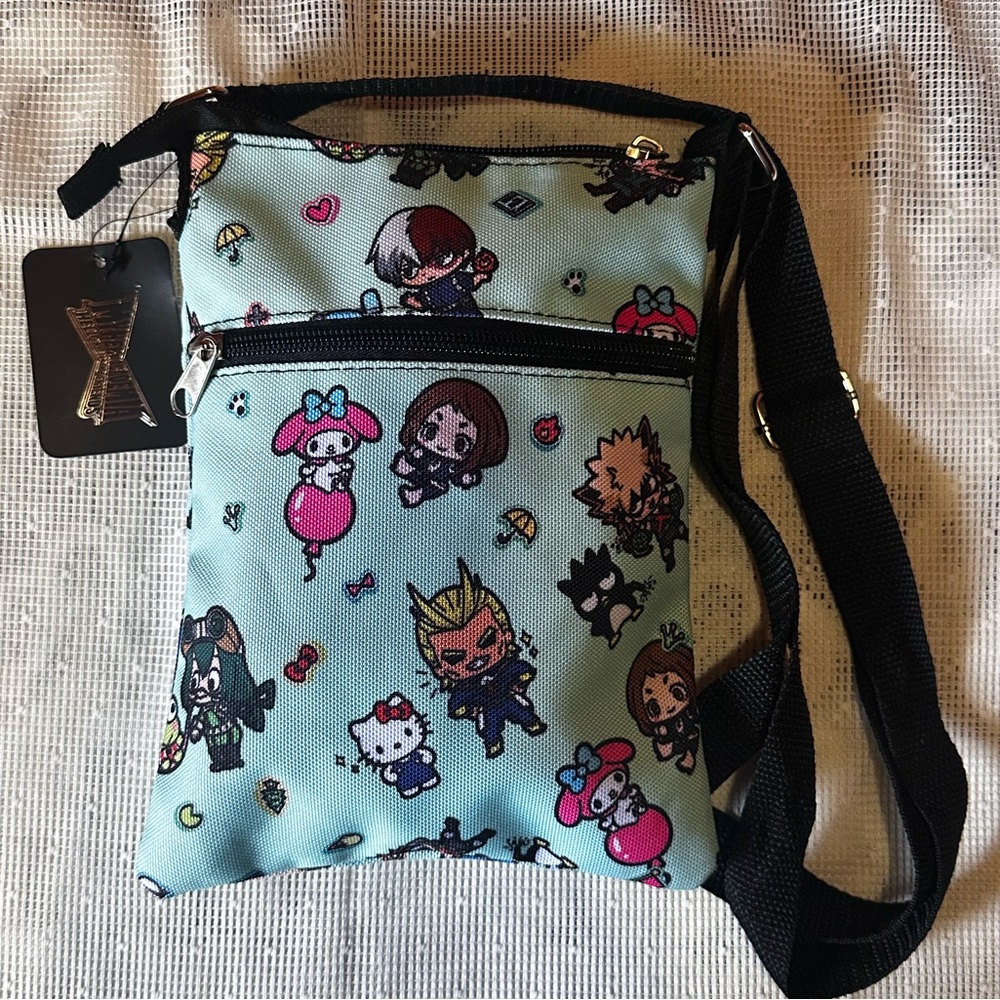 Sanrio x My Hero Academia Crossover Bag NWT by Bioworld